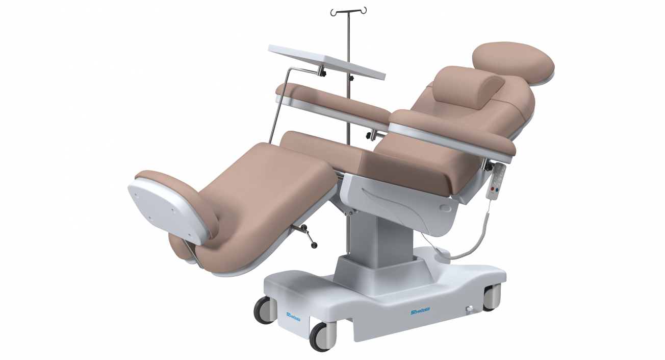 3D Electronic Chemotherapy Chair Rigged