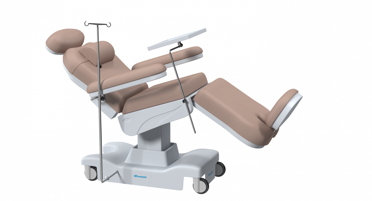 3D Electronic Chemotherapy Chair Rigged