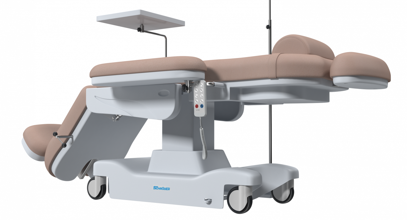 3D Electronic Chemotherapy Chair Rigged