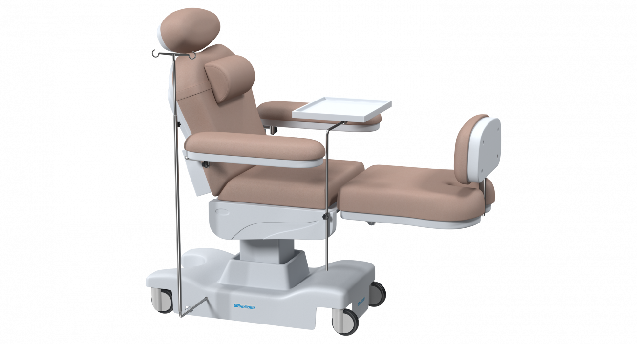 3D Electronic Chemotherapy Chair Rigged