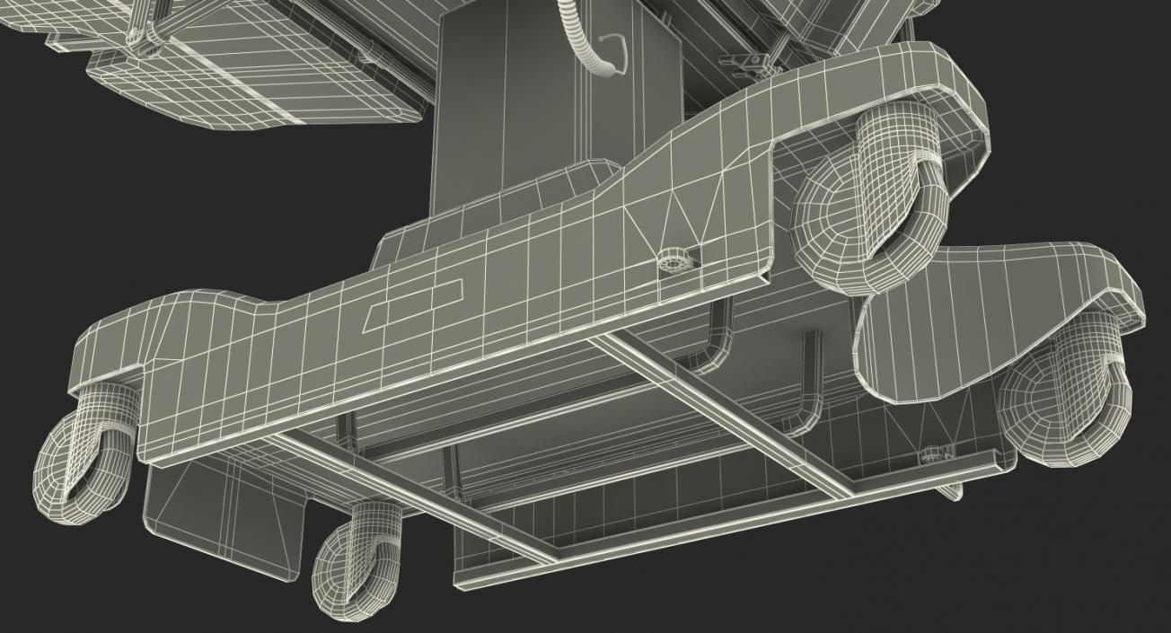 3D Electronic Chemotherapy Chair Rigged