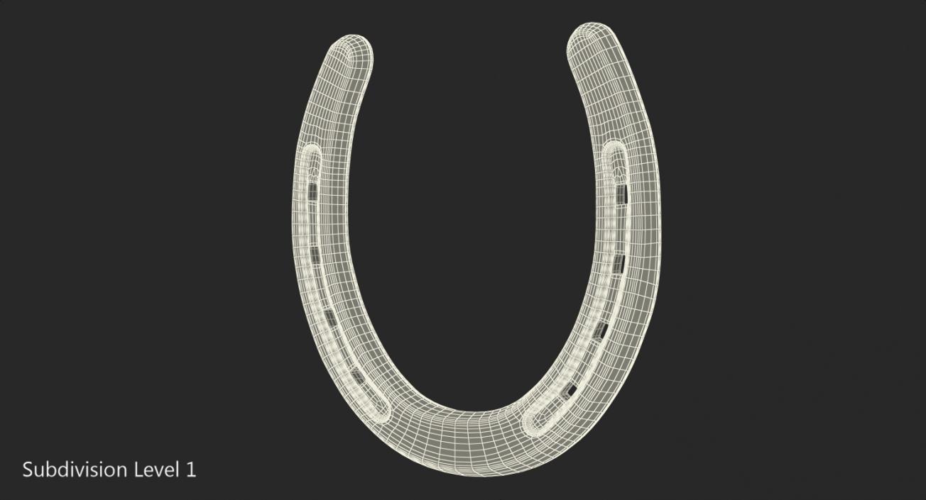 3D model Steel Horseshoe