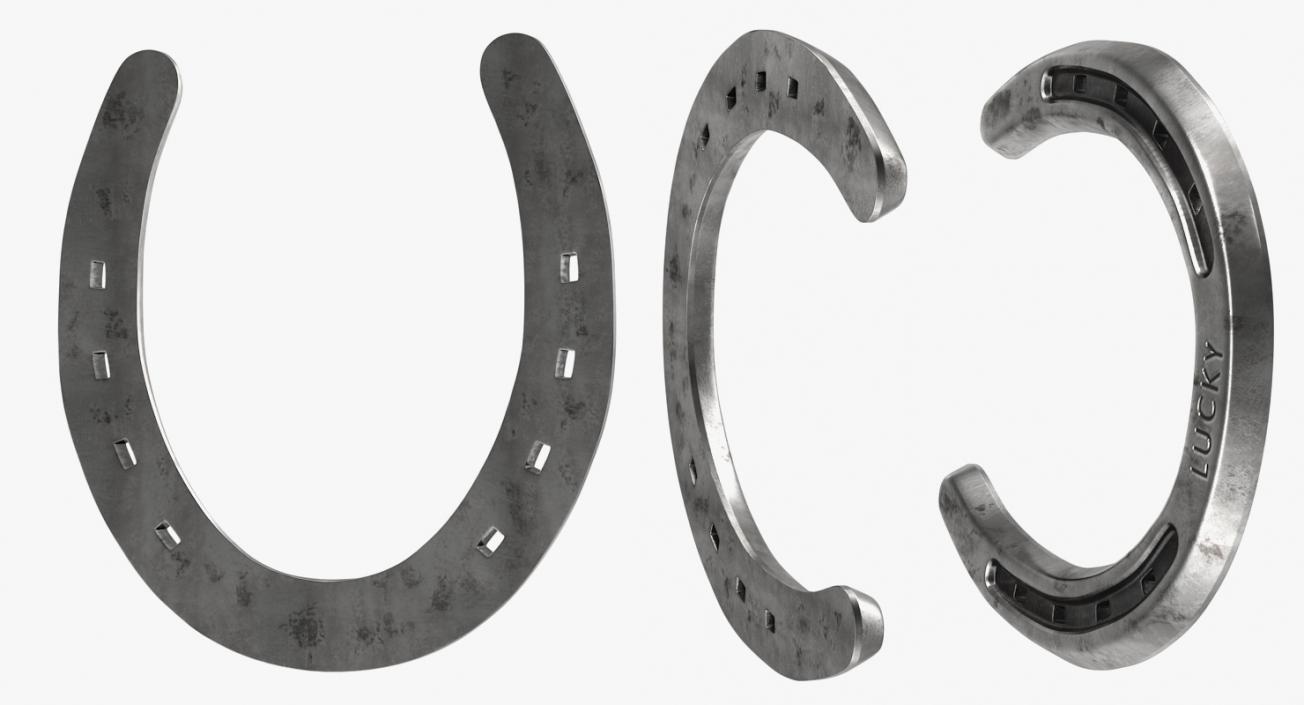 3D model Steel Horseshoe