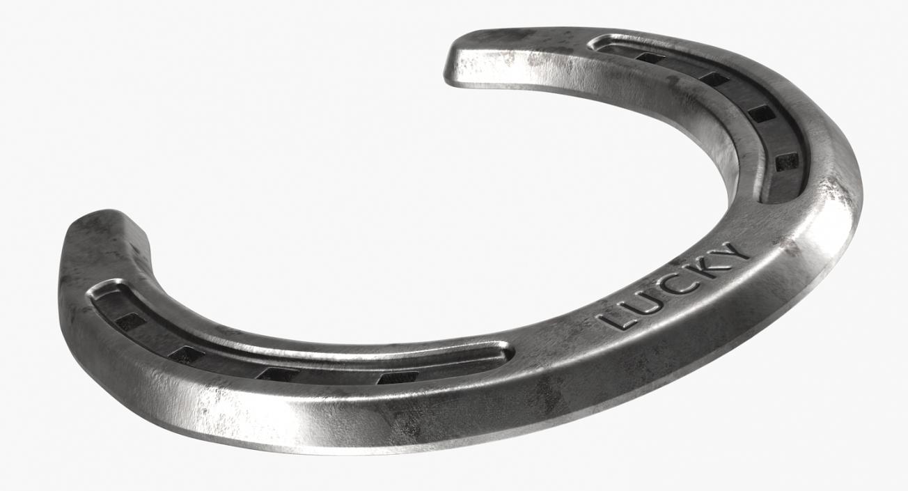 3D model Steel Horseshoe