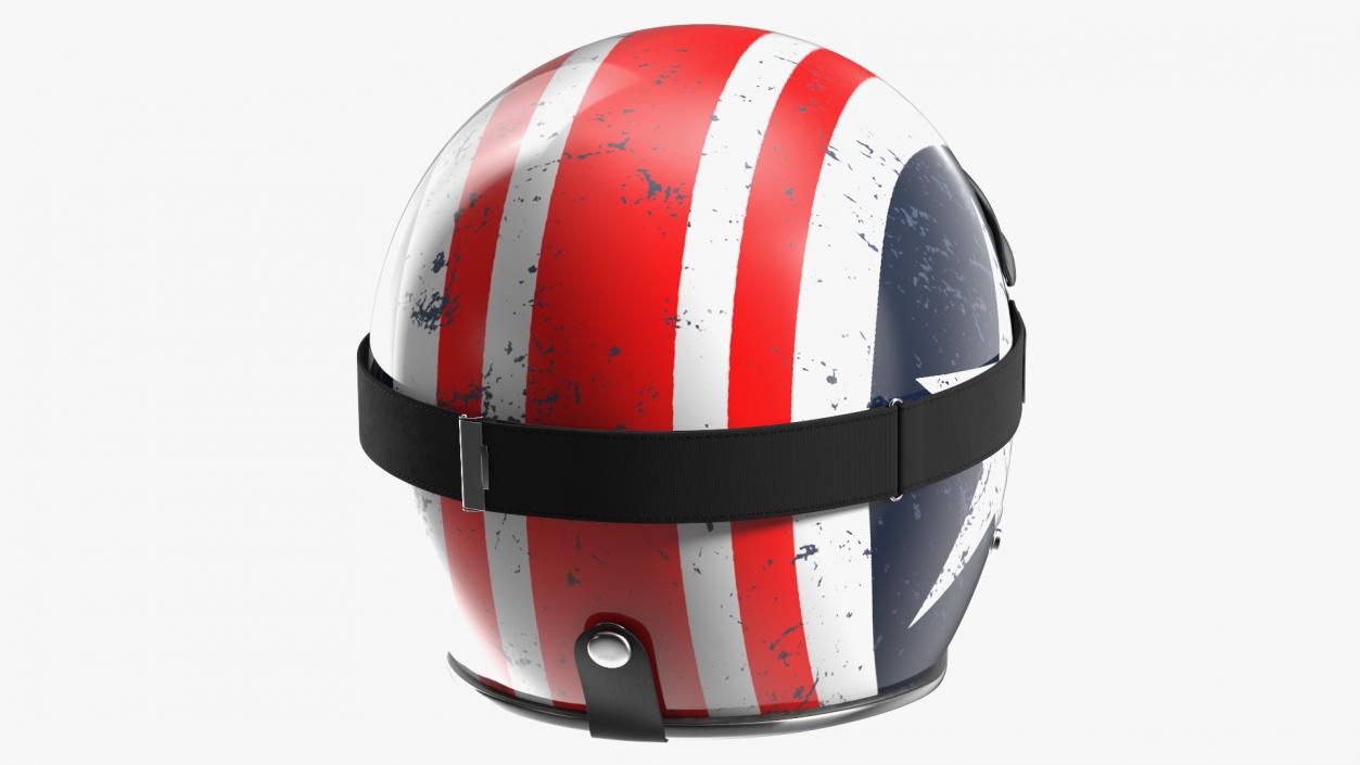 3D TORC Motorcycle Helmet Rebel Star with Goggles