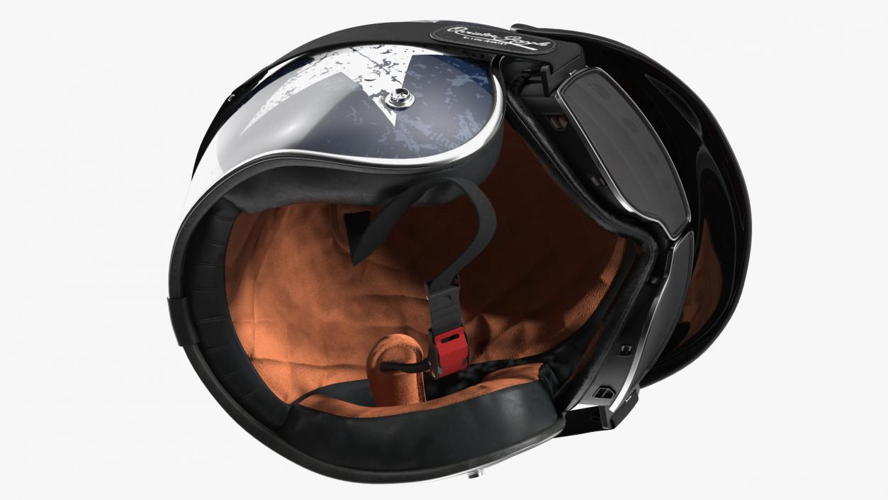 3D TORC Motorcycle Helmet Rebel Star with Goggles