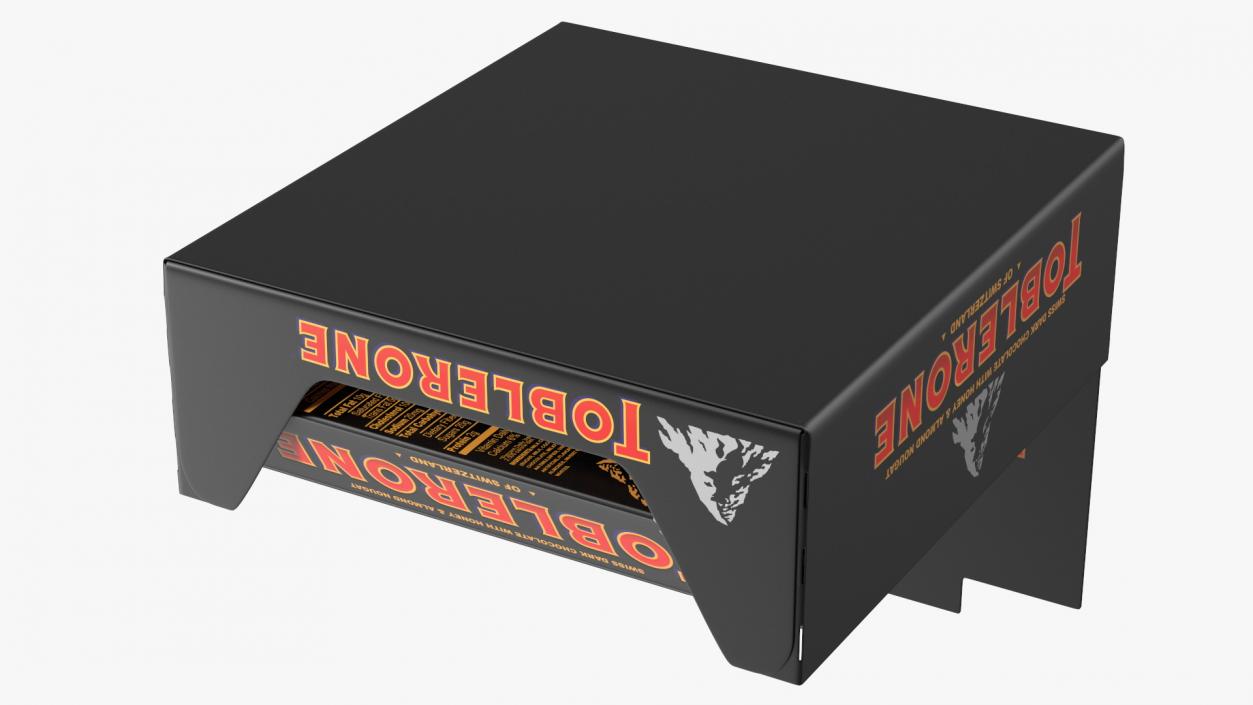 Toblerone Dark Chocolates Box 3D model