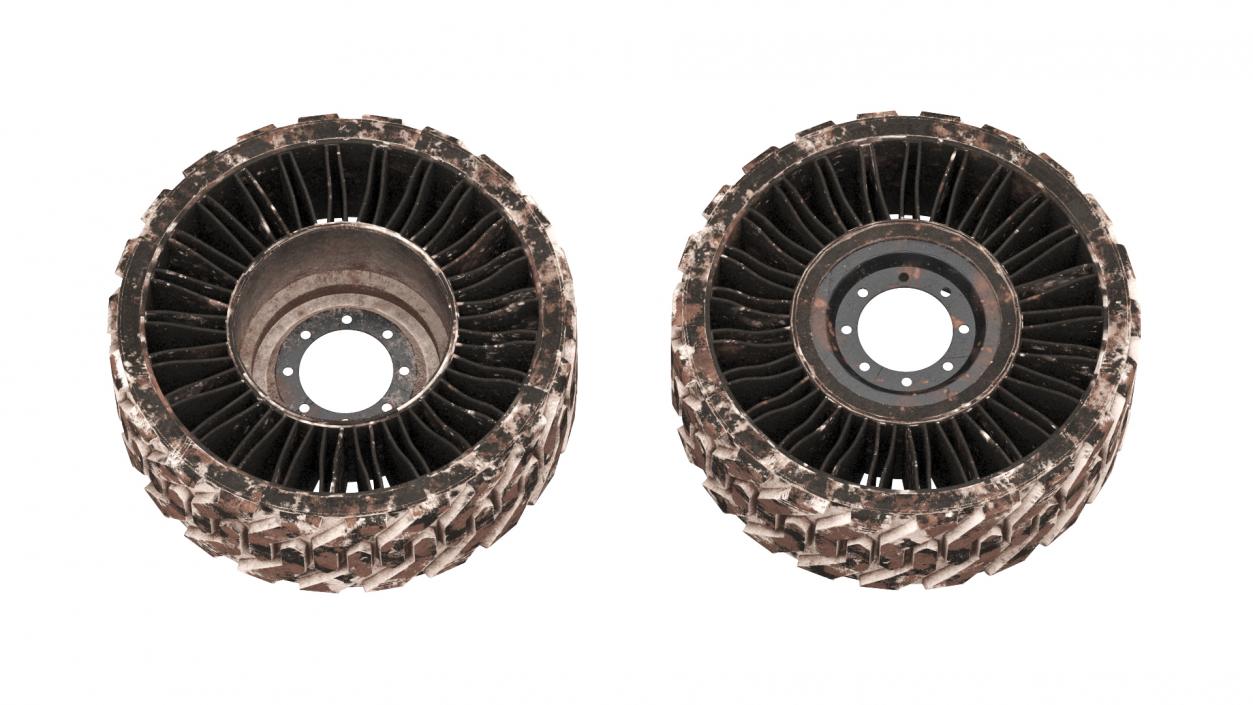 Michelin X Tweel All Terrain Dirty 3D model