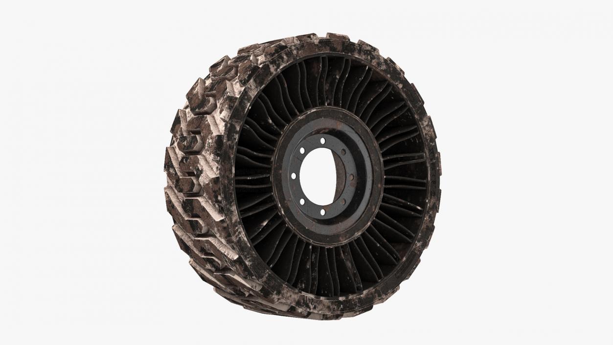 Michelin X Tweel All Terrain Dirty 3D model