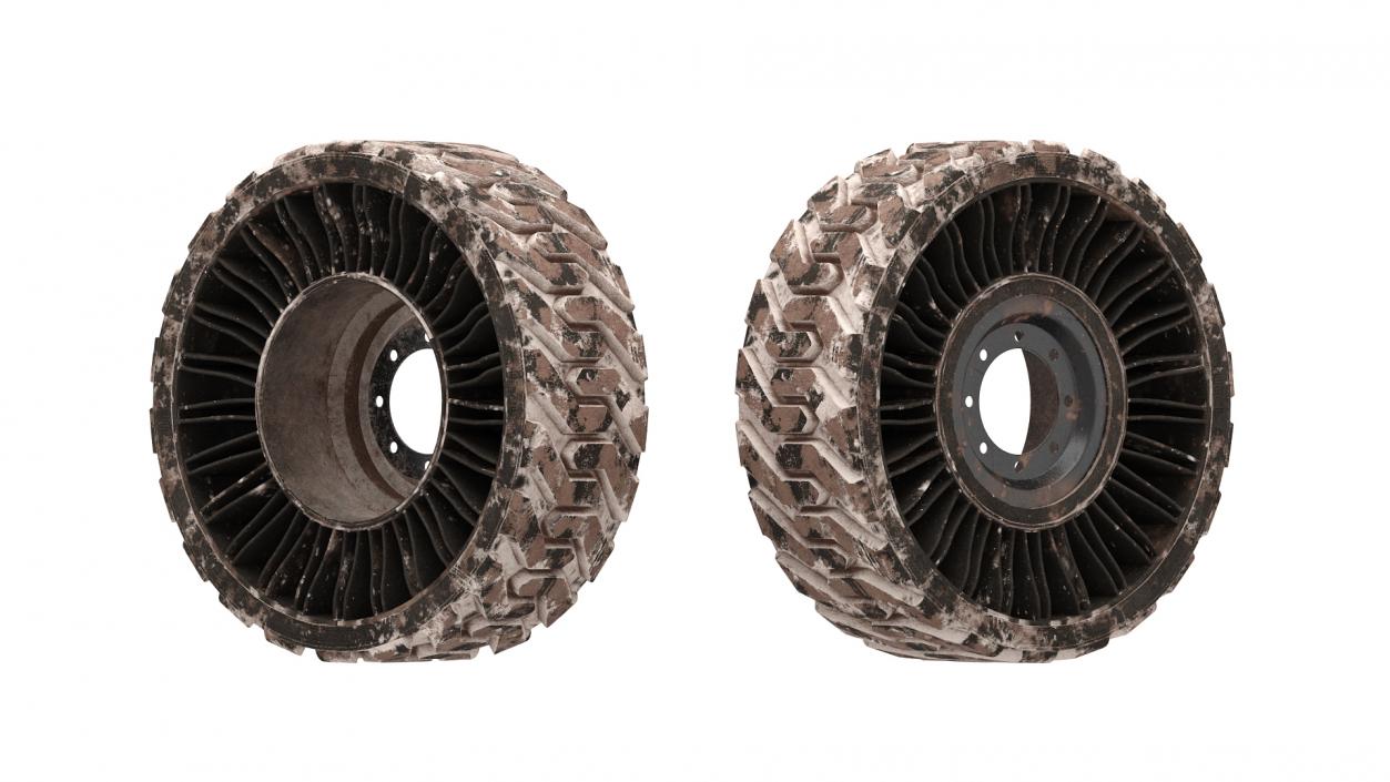 Michelin X Tweel All Terrain Dirty 3D model