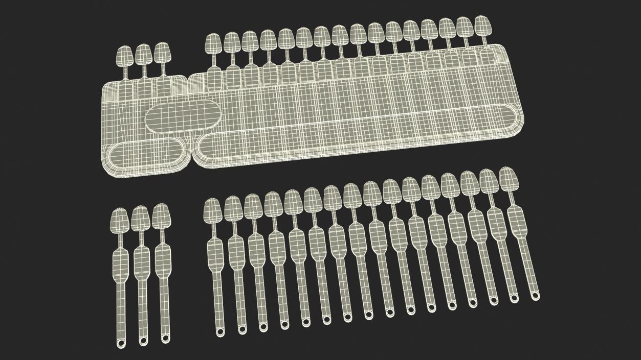 3D VITA Classical Dental Shade Guide model