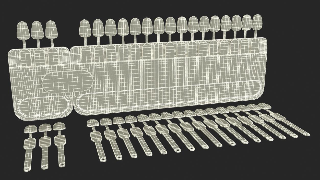 3D VITA Classical Dental Shade Guide model