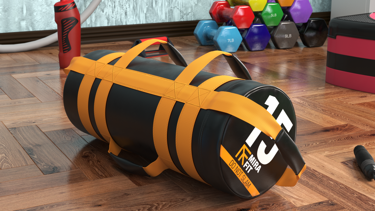 3D Mirafit Gym Power Bag 15kg