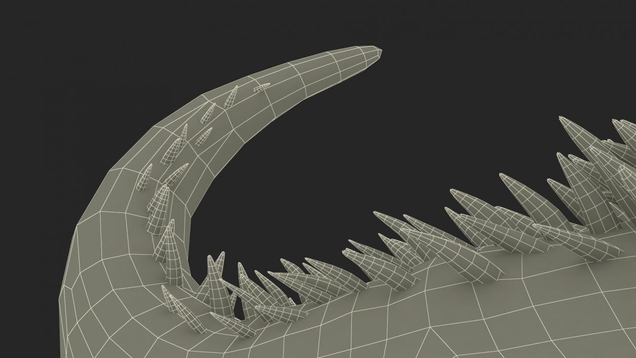 3D model Aggressive Basilisk on Offense