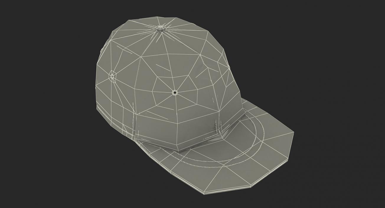 Baseball Caps Collection 3D model