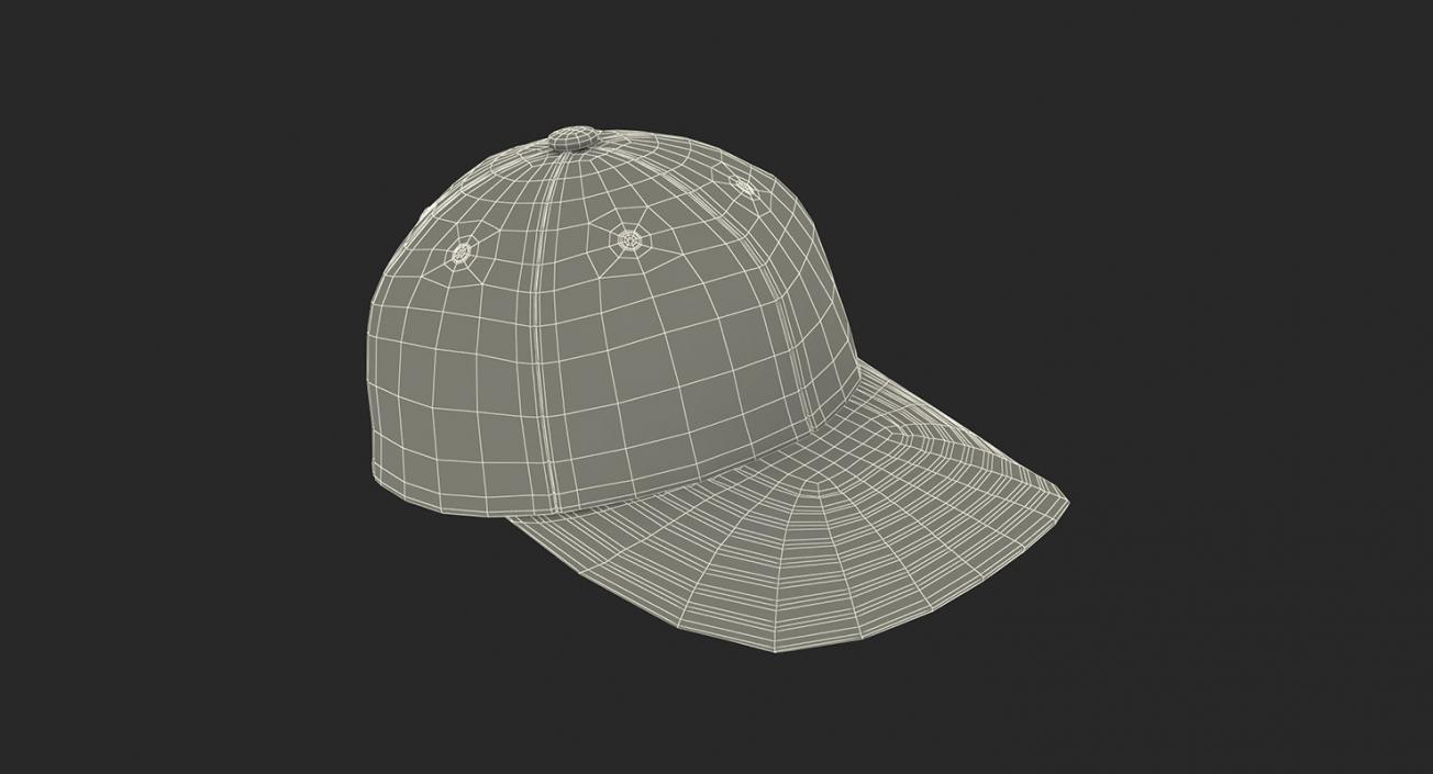 Baseball Caps Collection 3D model