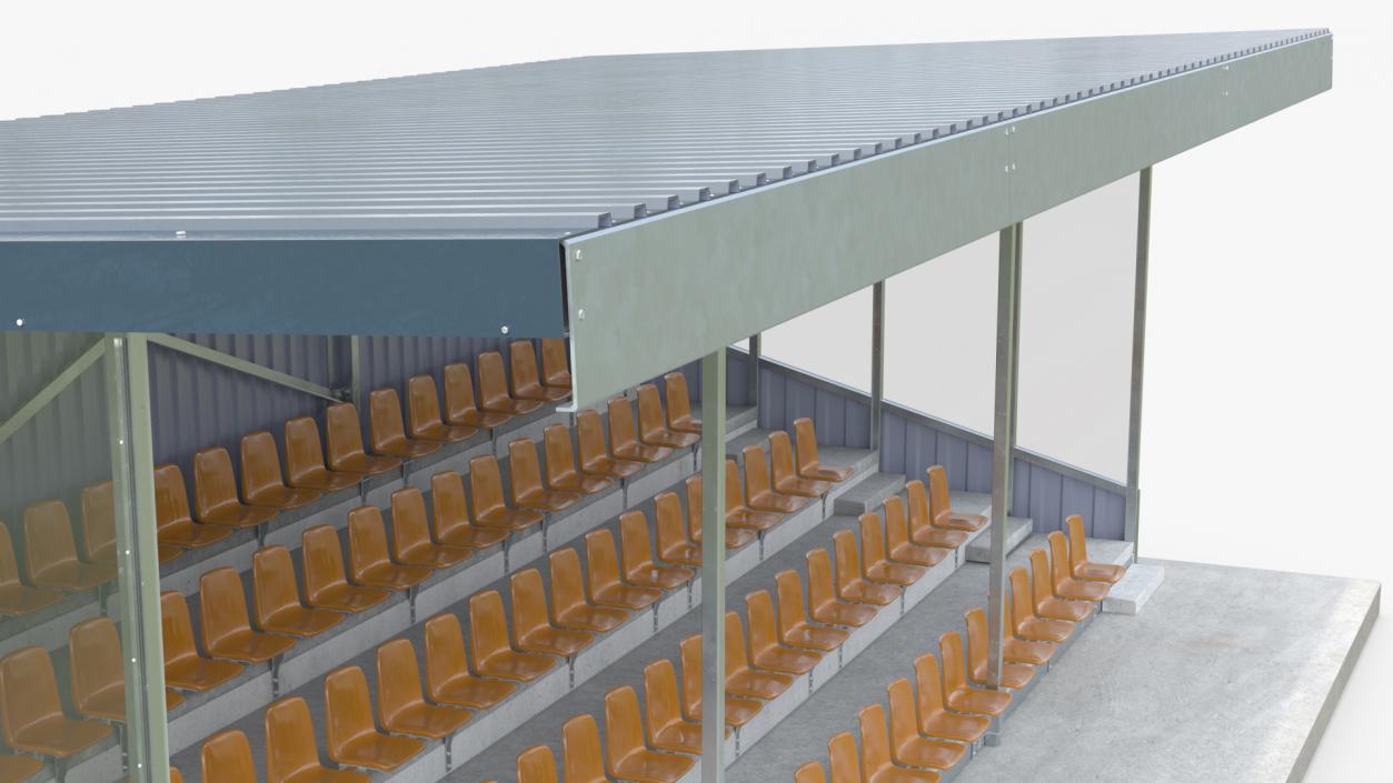 Covered Stands 3D model