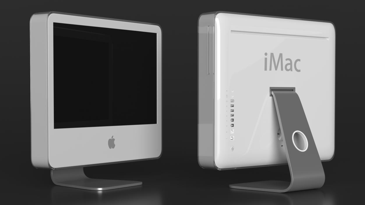 Apple iMac G5 Computer 3D