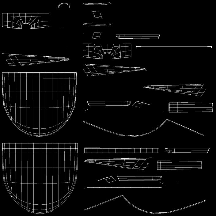 3D model Plastic Dustpan