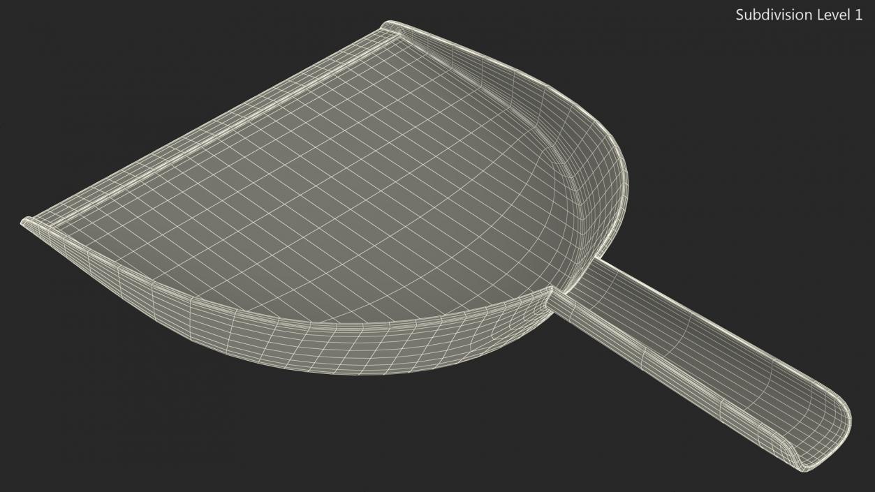 3D model Plastic Dustpan