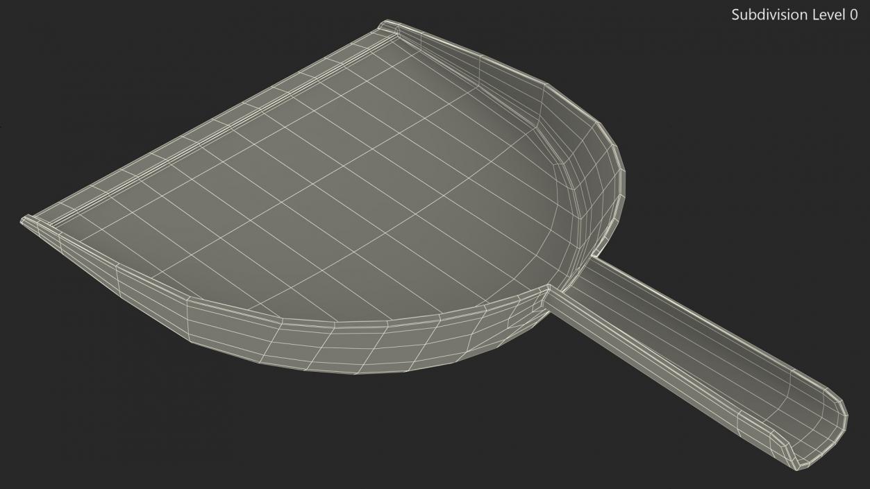 3D model Plastic Dustpan