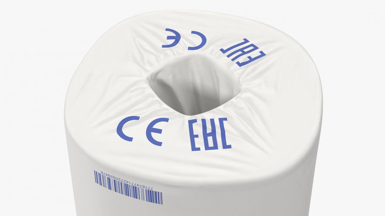 3D Individually Wrapped Toilet Paper Roll model