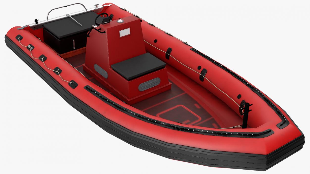 Inflatable Rescue Boat 3D