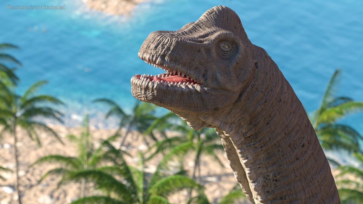 Brachiosaurus Altithorax 3D model