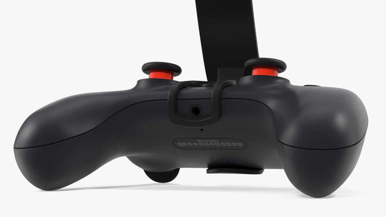 3D Google Stadia Controller with Phone Mount Blue