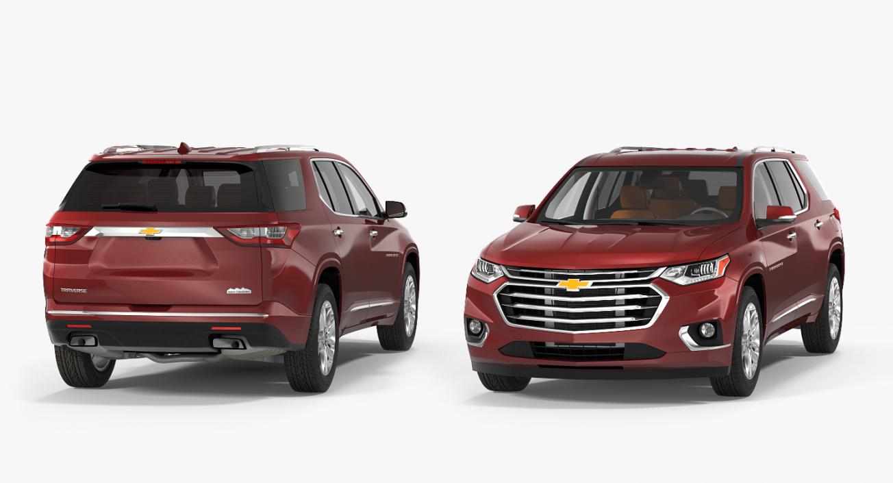 Chevrolet Traverse SUV 2018 3D