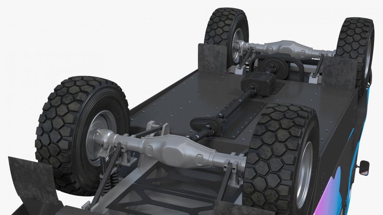 Hydrogen Powered Racing Truck 3D model