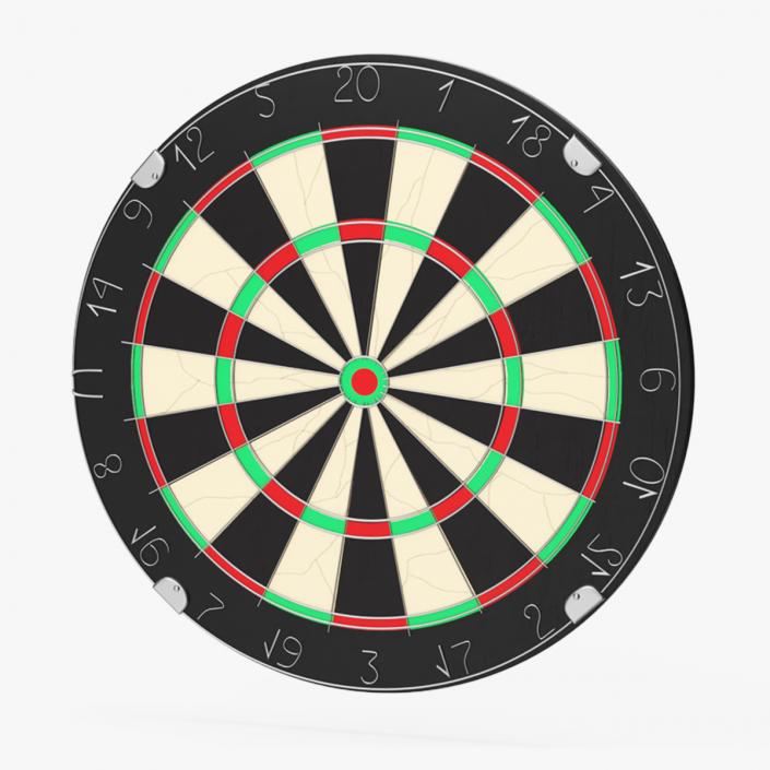 3D model Classic Bristle Dartboard