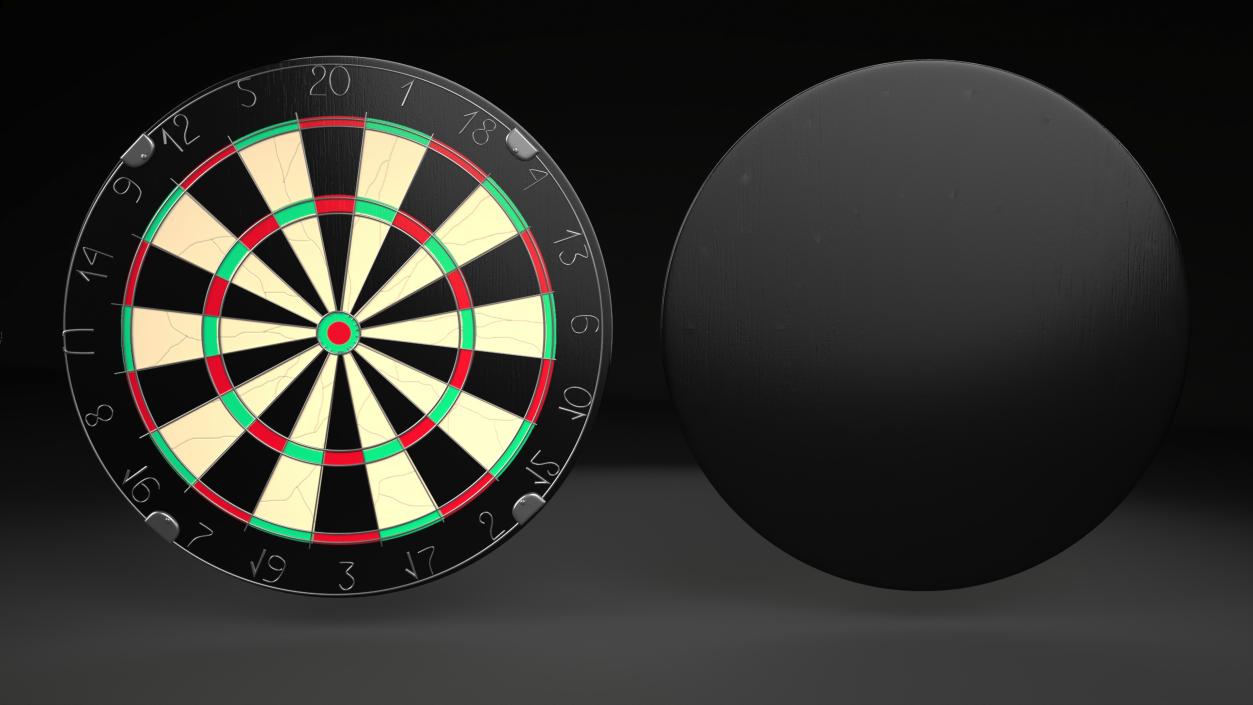 3D model Classic Bristle Dartboard