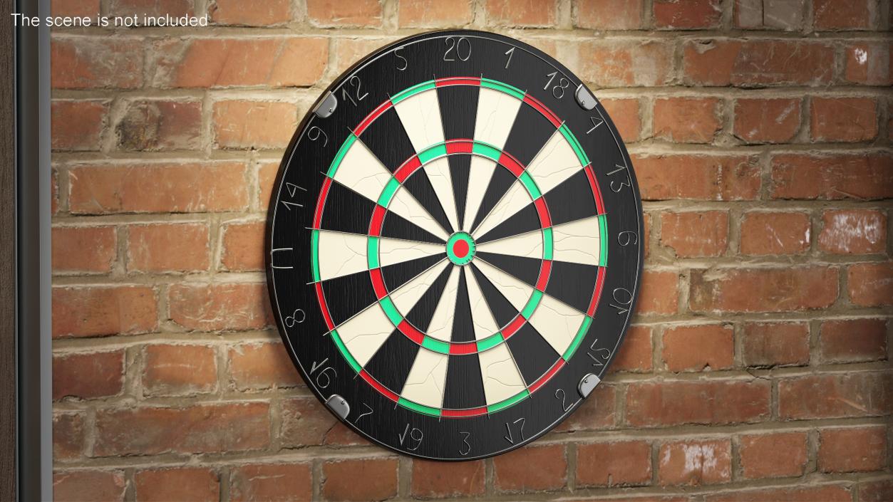 3D model Classic Bristle Dartboard