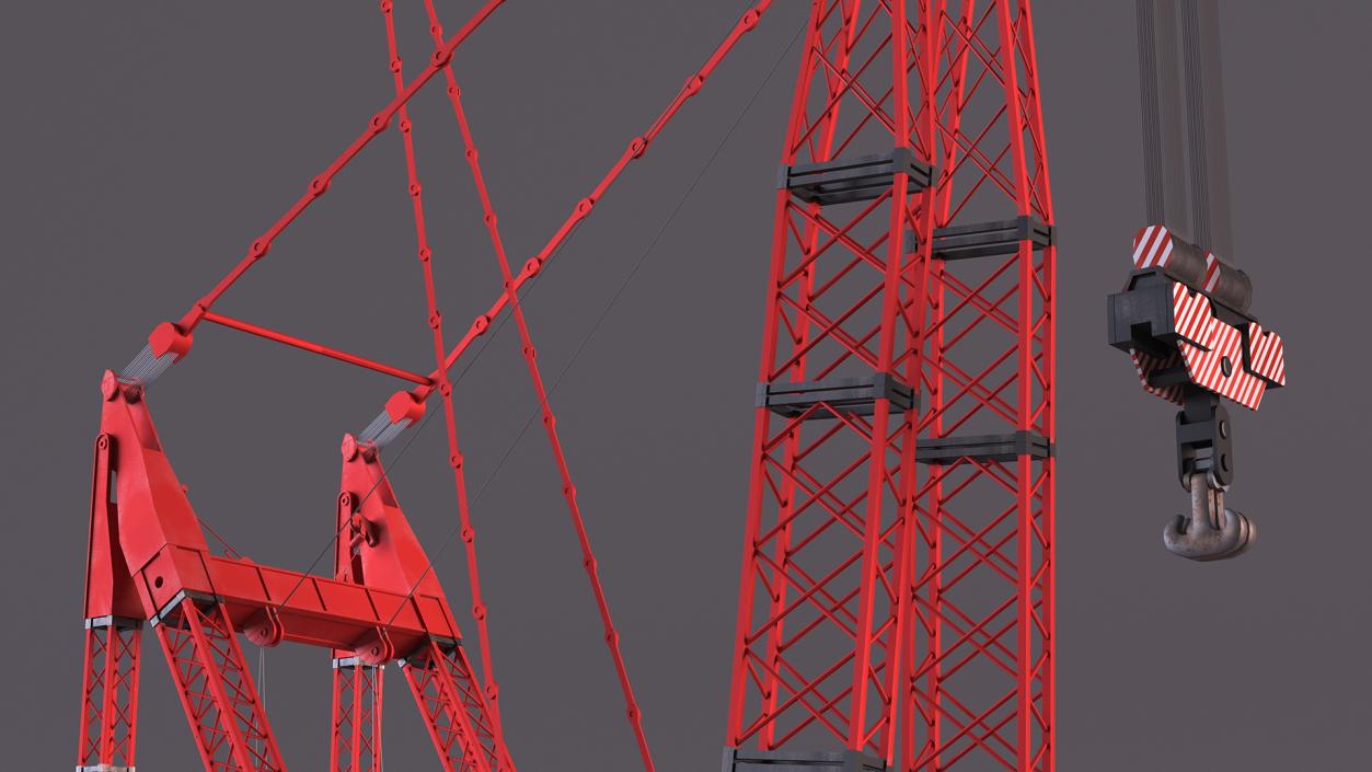 3D Heavy Lifting Ringer Crane