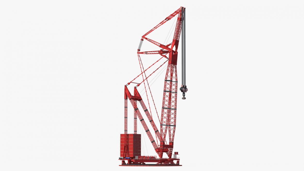 3D Heavy Lifting Ringer Crane