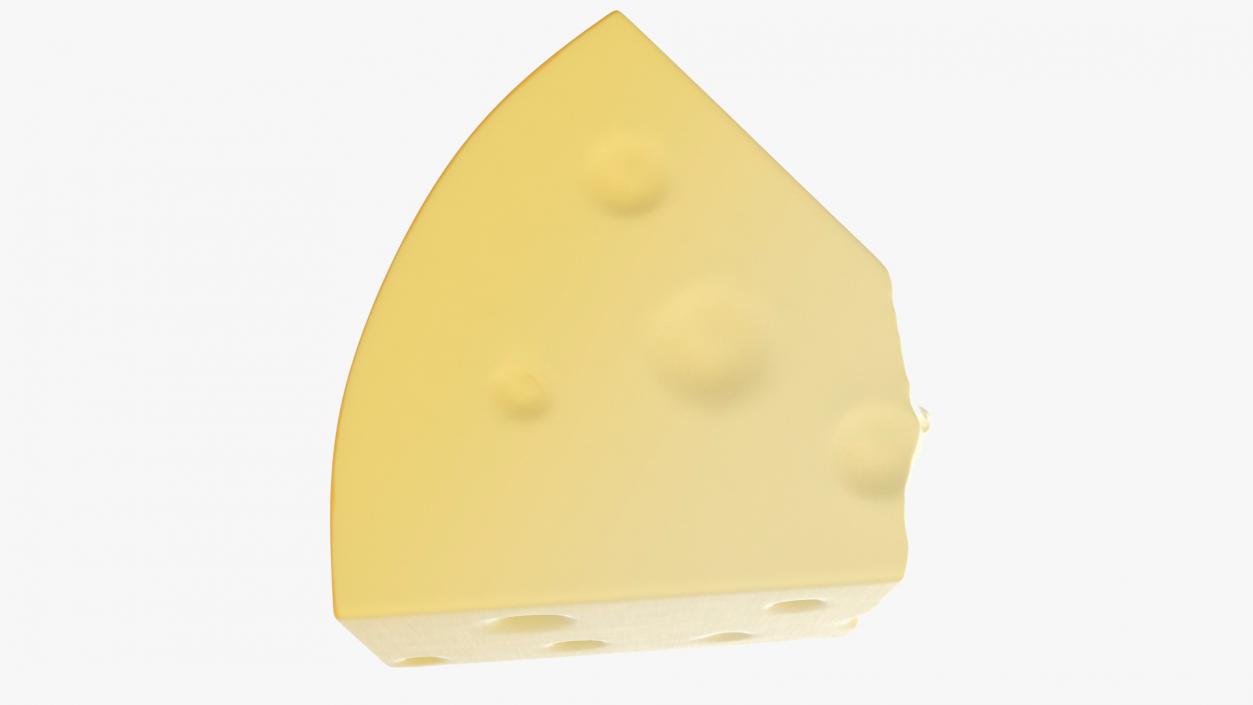 3D Grated Cheese model