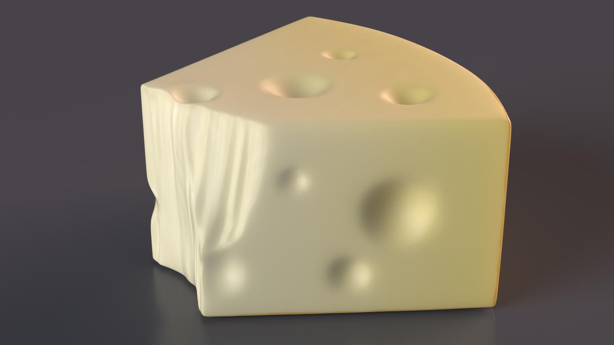 3D Grated Cheese model