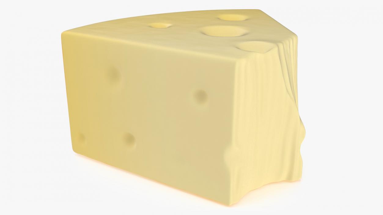 3D Grated Cheese model