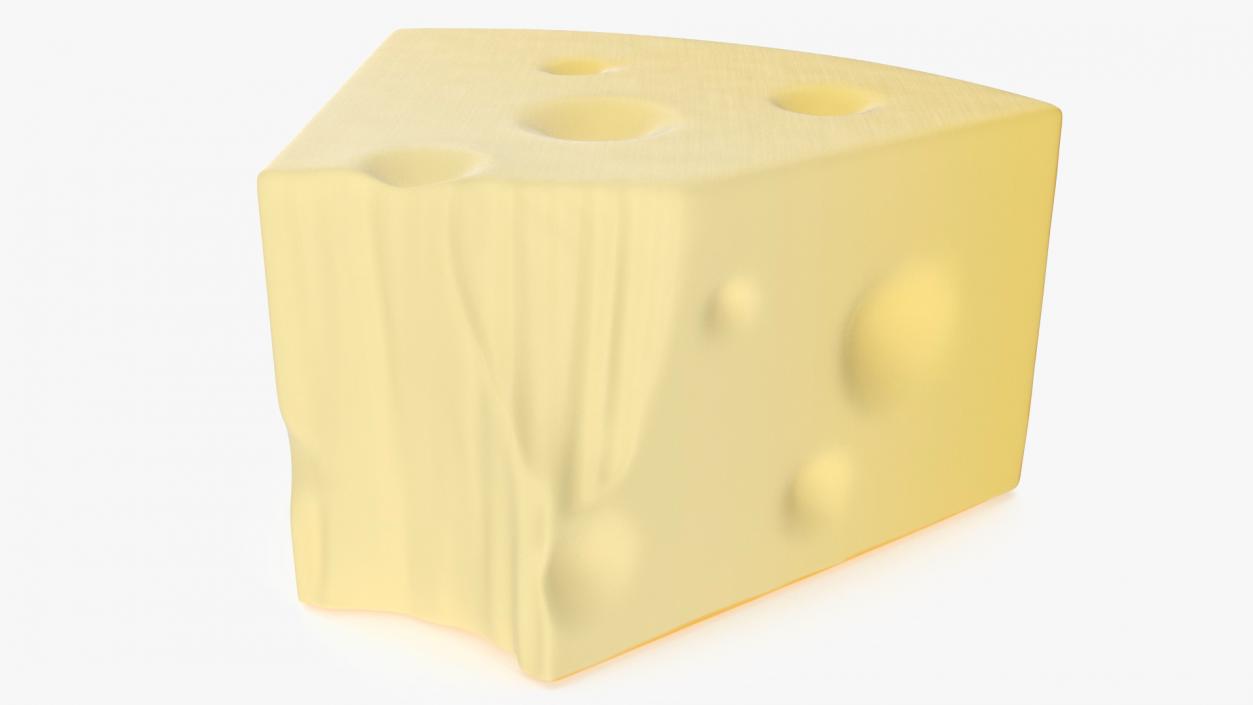 3D Grated Cheese model