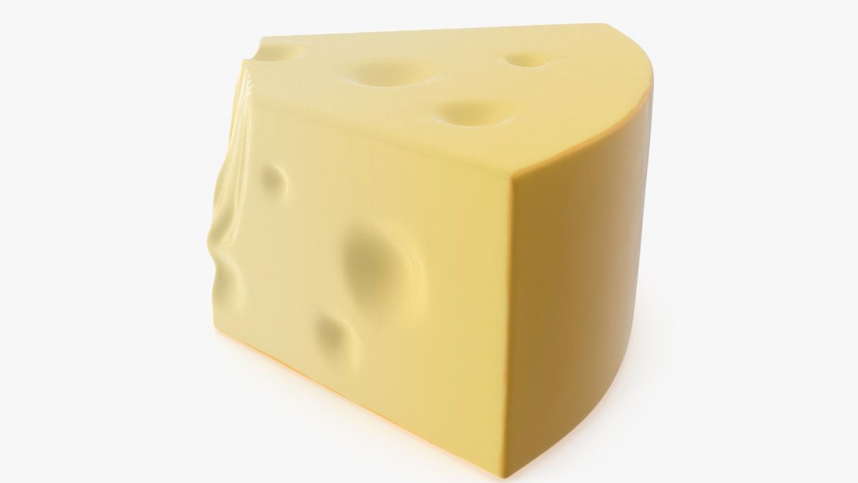 3D Grated Cheese model