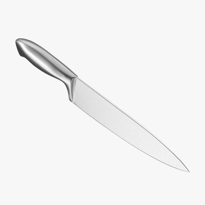 Stainless Steel Kitchen Knife 3D model