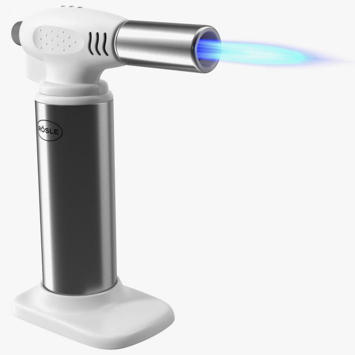 3D Rosle 12844 Kitchen Torch White