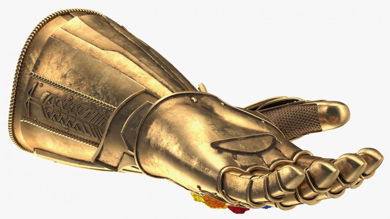 3D Infinity Gauntlet Rigged for Cinema 4D model