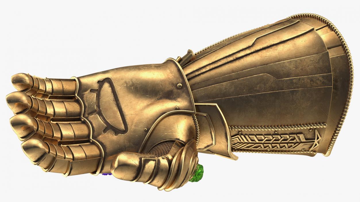 3D Infinity Gauntlet Rigged for Cinema 4D model