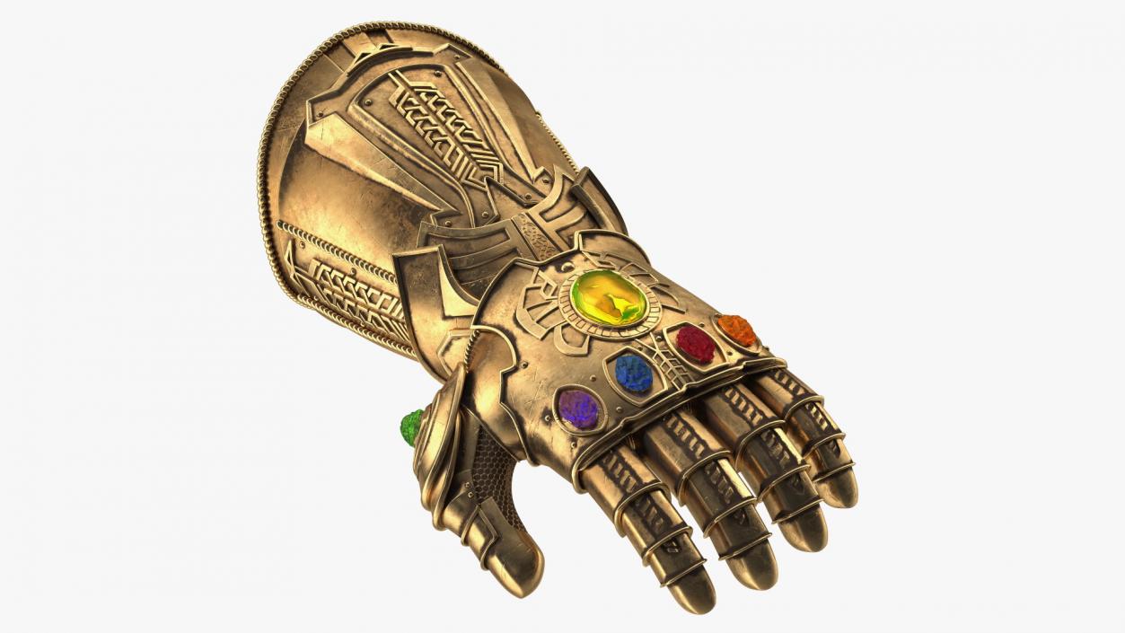 3D Infinity Gauntlet Rigged for Cinema 4D model