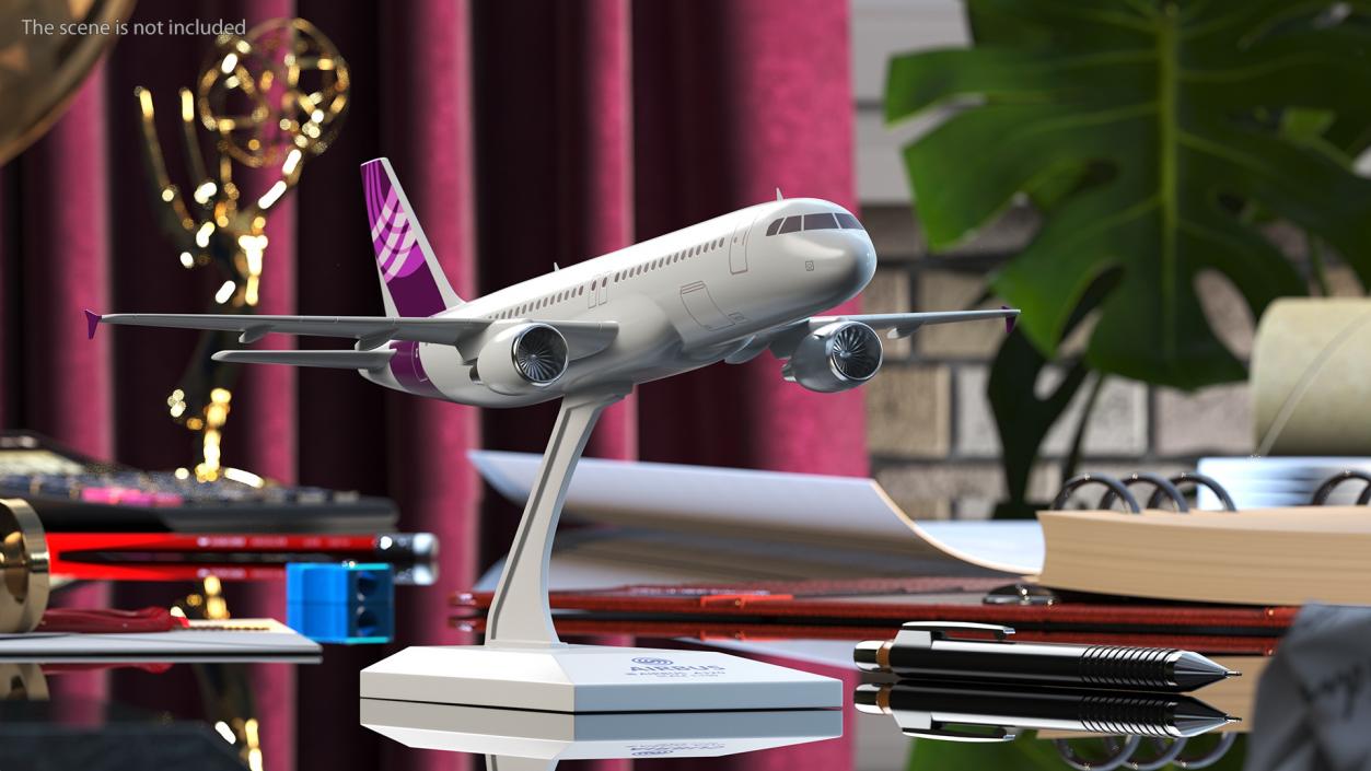 3D Jet Airliner Scale model