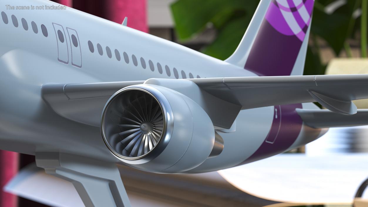 3D Jet Airliner Scale model