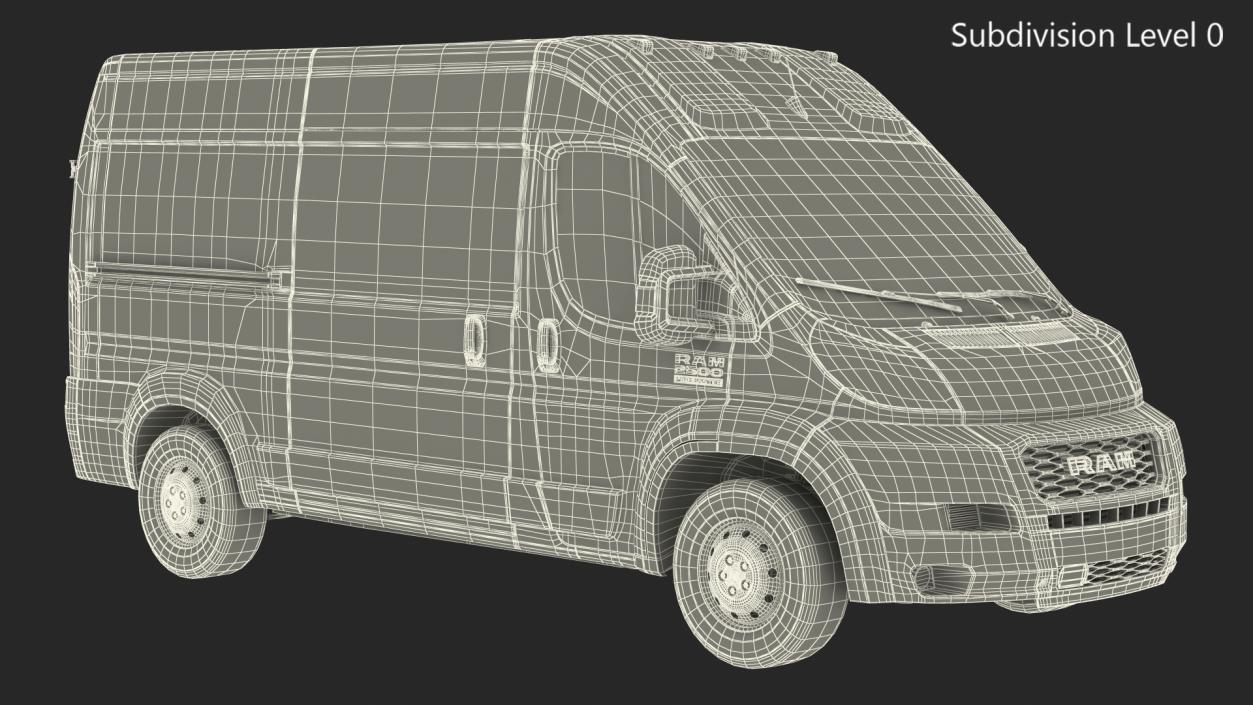 2022 RAM Promaster 136 3D