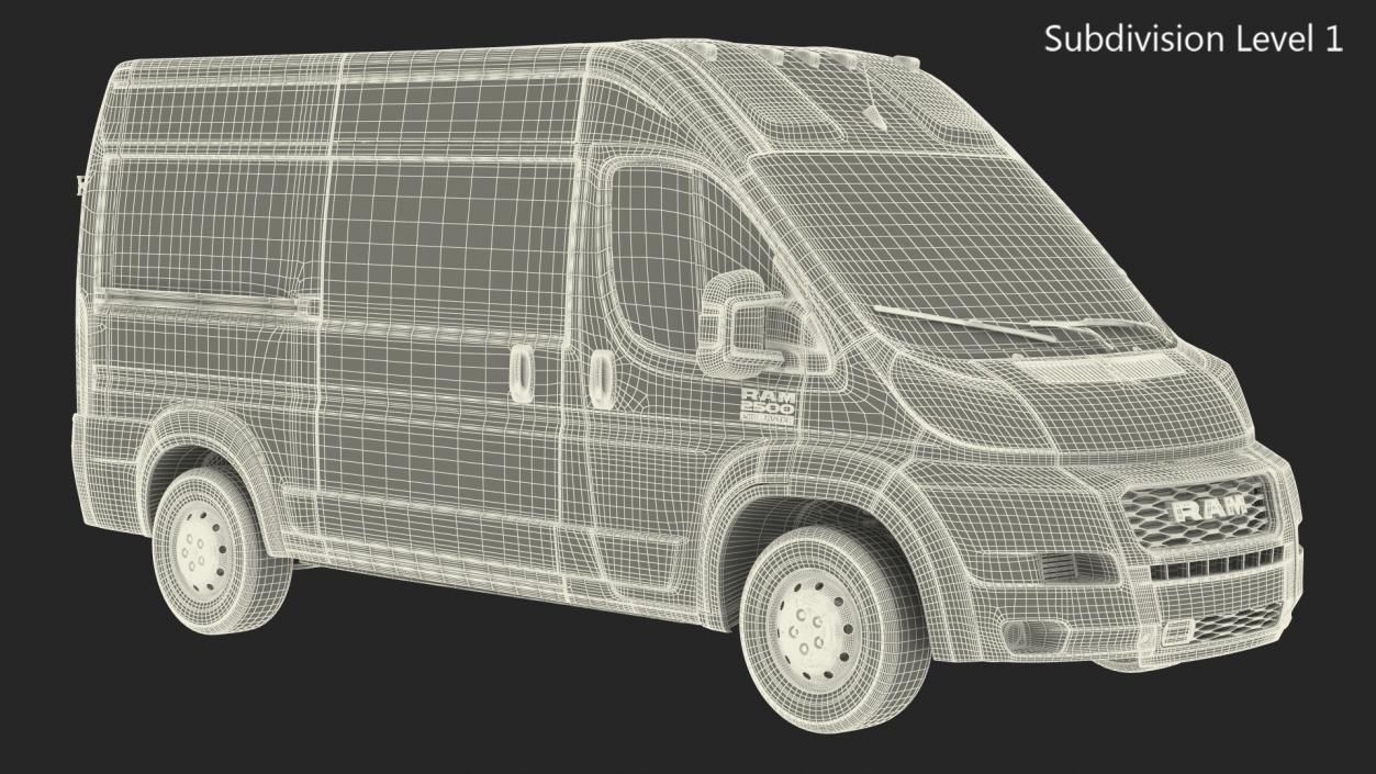 2022 RAM Promaster 136 3D